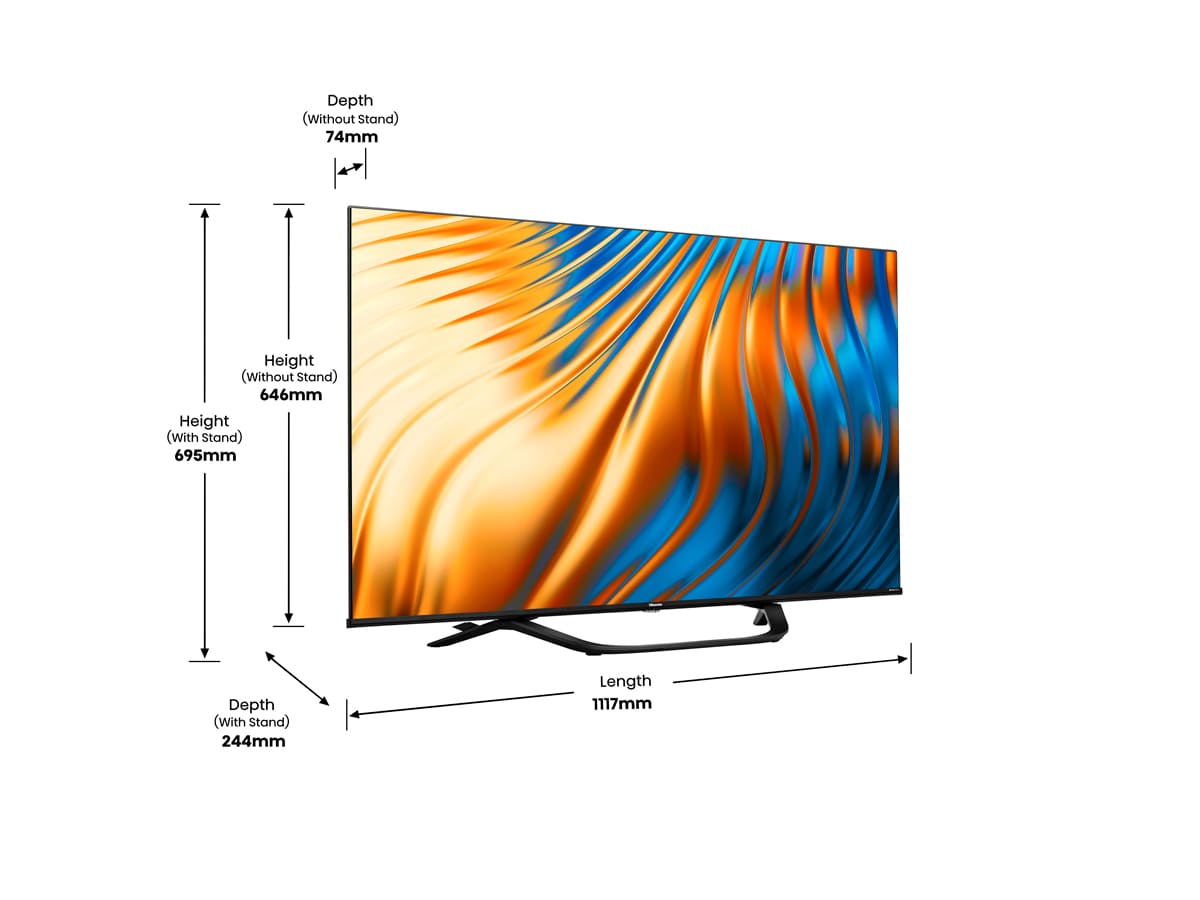Hisense Fernseher 50 Zoll 50A63H, UHD 4K, Smart-TV Hisense Fernseher 50 Zoll 50A63H, UHD 4K, Smart-TV